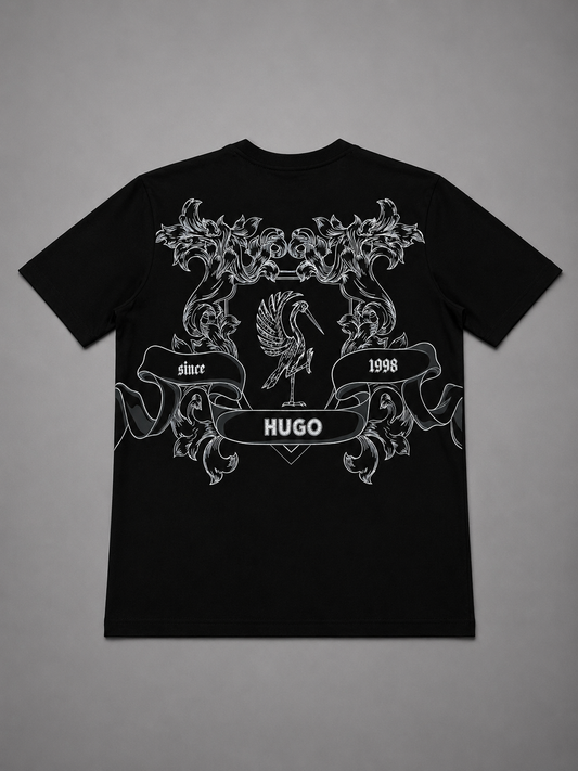 CAMISETA HUGO NEGRA SINCE