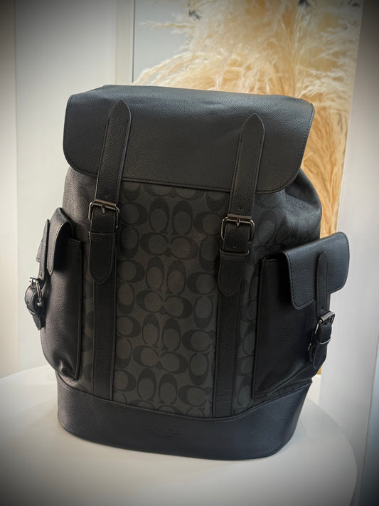 MORRAL COACH NEGRO MONOGRAMA