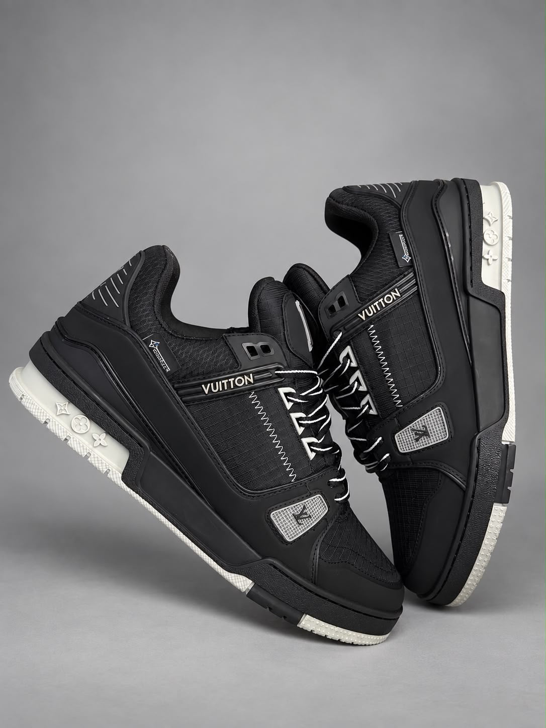 ZAPATOS TURCO LOUIS VUITTON TRAINER NEGRO