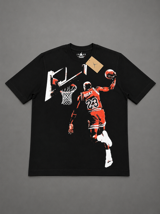 CAMISETA JORDAN NEGRA 002