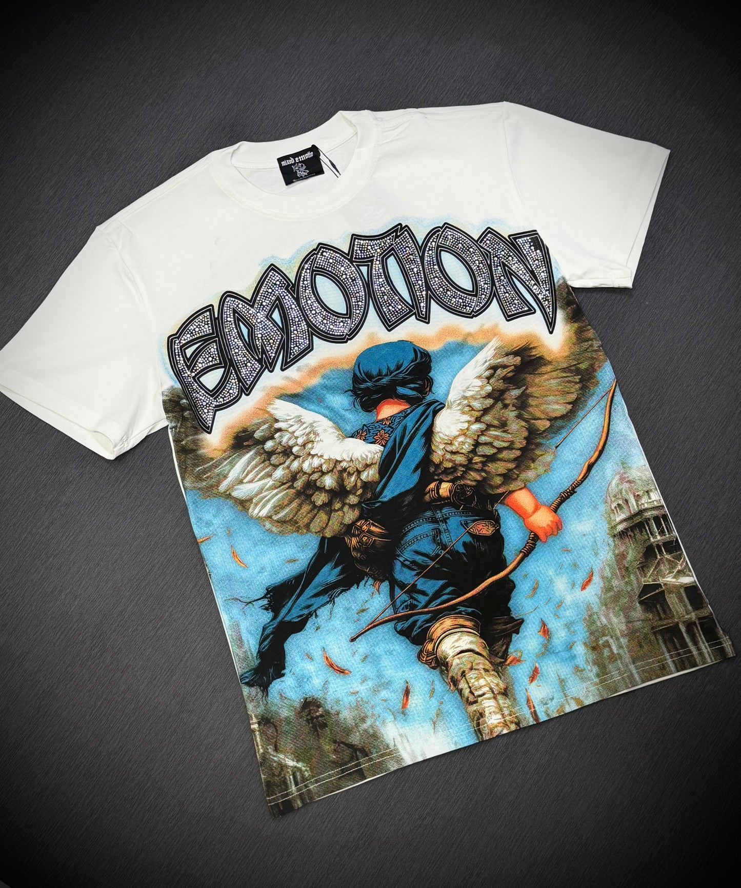 CAMISETA MIXED EMOTION 003 BLANCA
