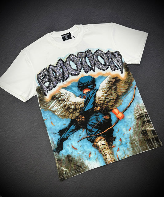 CAMISETA MIXED EMOTION 003 BLANCA
