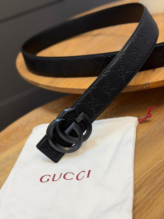 CORREA GUCCI MONOGRAMA NEGRA
