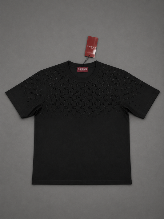 CAMISETA TURCA GUCCI MONOGRAMA BRILLANTE