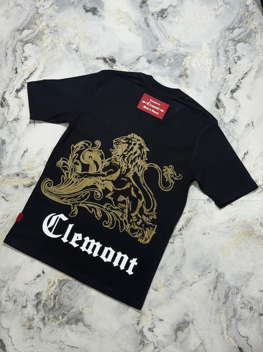 CAMISETA DE NIÑO CLEMONT LEON DORADO