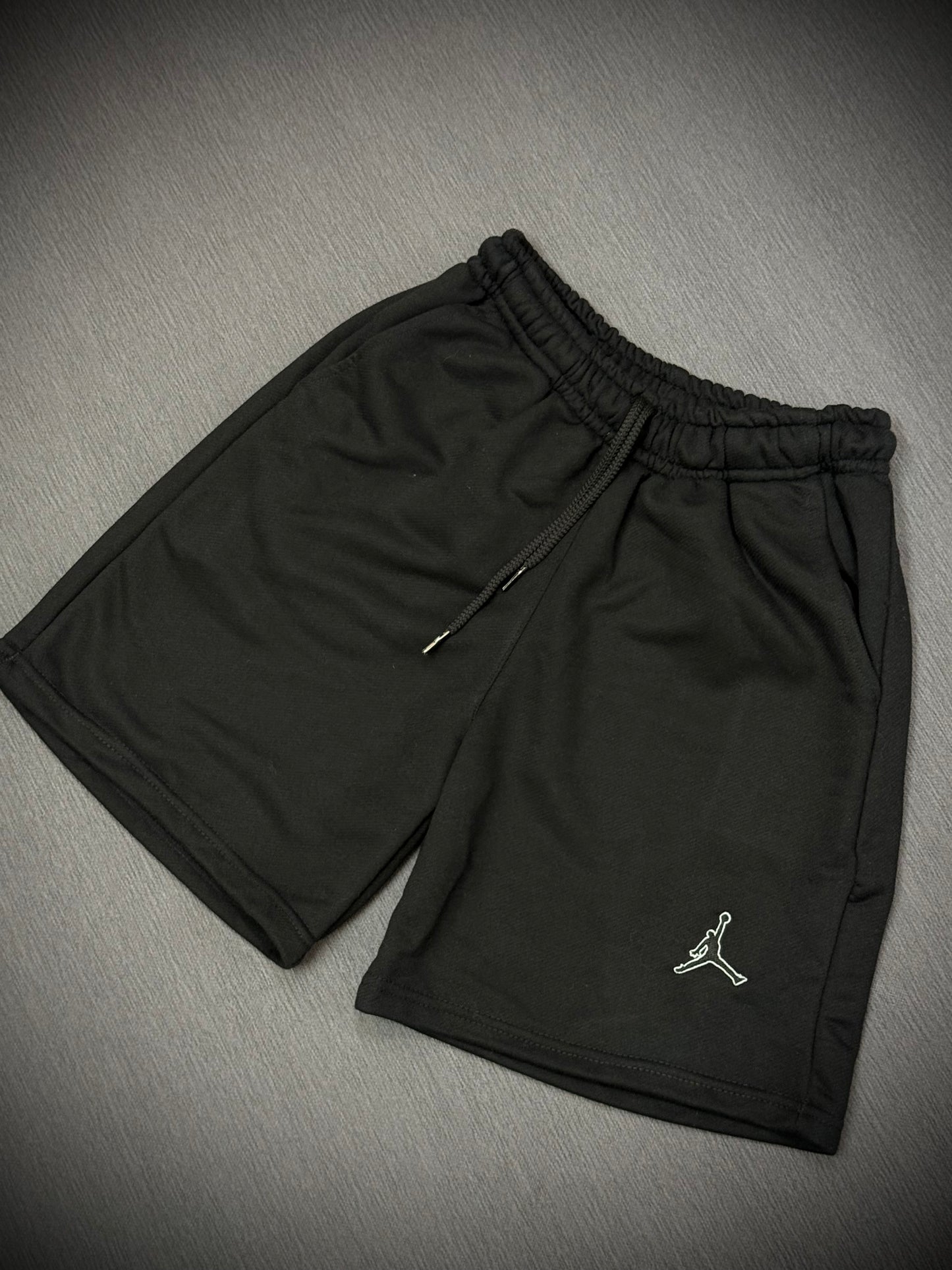 PANTALÓNETA JORDAN NEGRA ALGODÓN