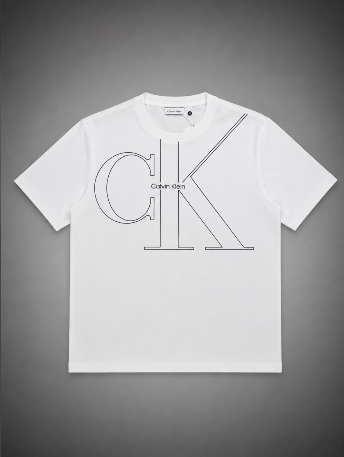 CAMISETA CK BLANCA CLÁSICA