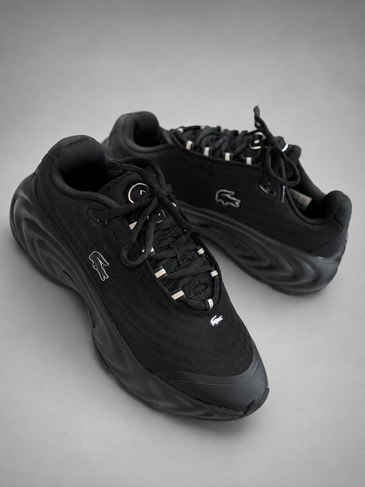 ZAPATOS LACOSTE NEGROS