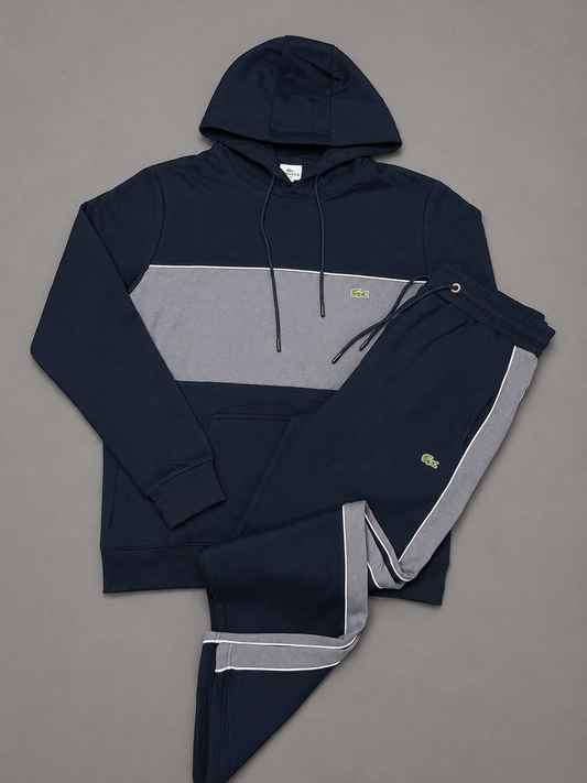 CONJUNTO LACOSTE AZUL