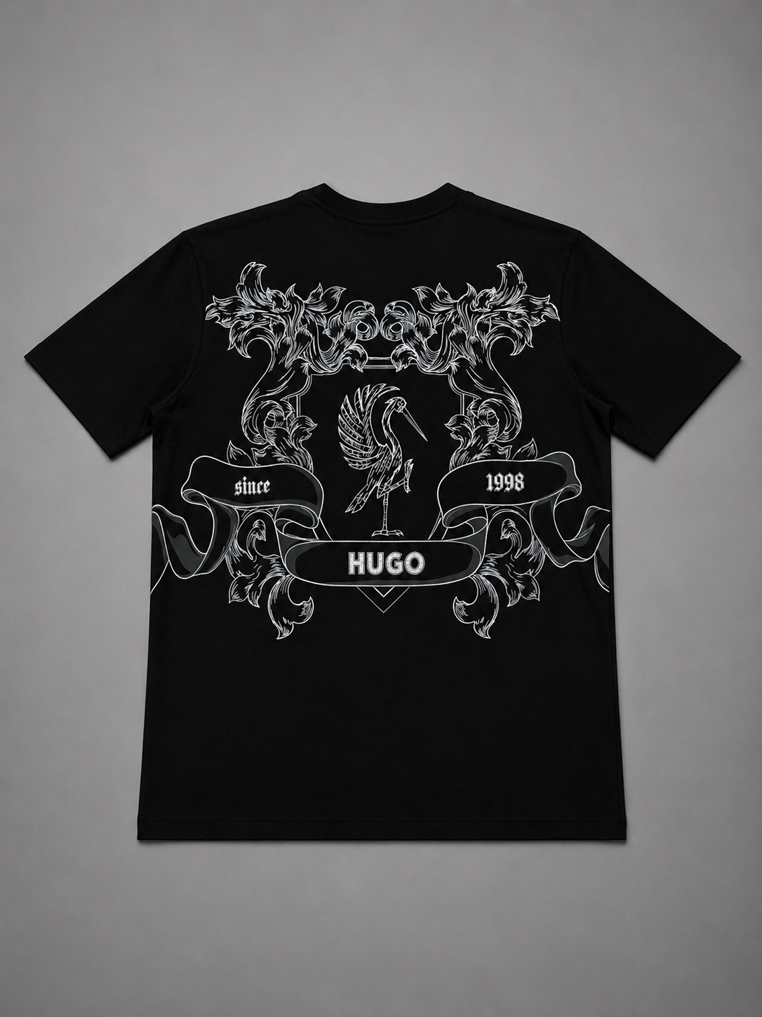 CAMISETA HUGO NEGRA SINCE