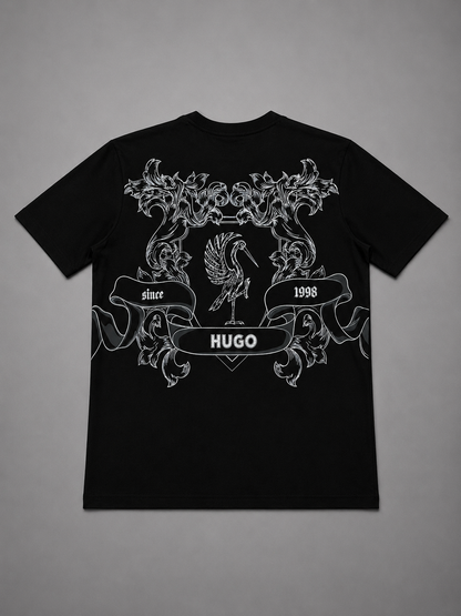 CAMISETA HUGO NEGRA SINCE