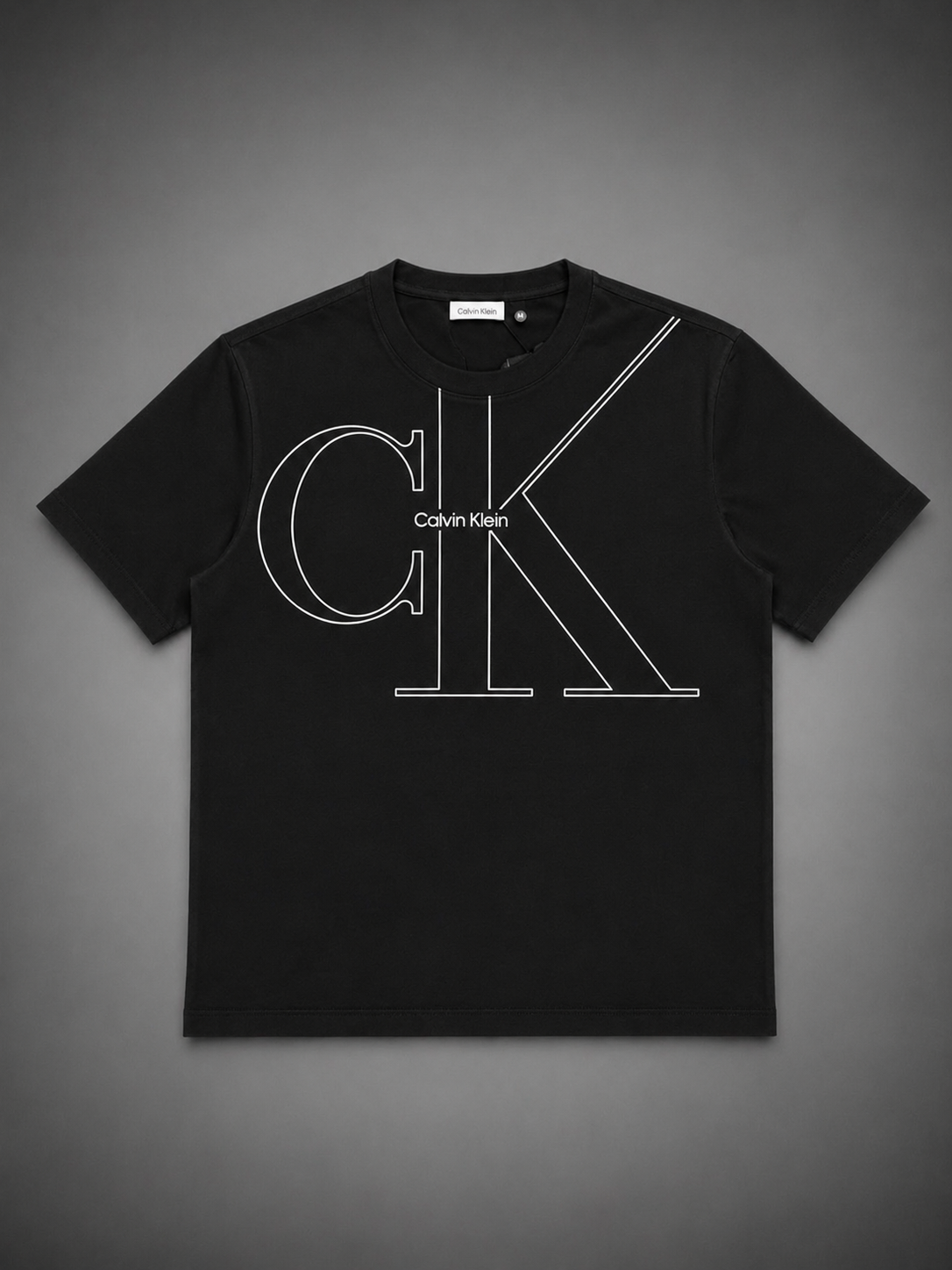CAMISETA CK NEGRA CLASICA