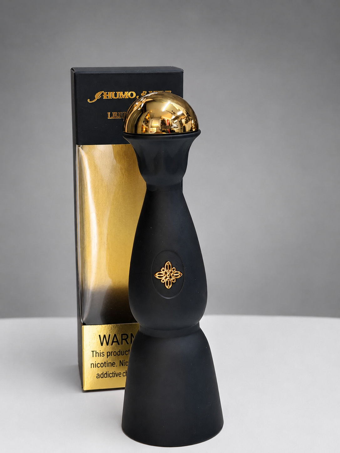 VAPORIZADOR CLASE AZUL NEGRO DORADO