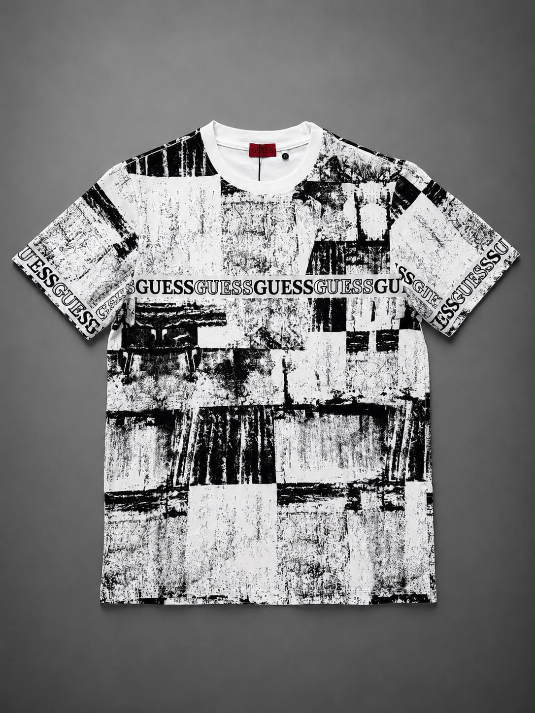 CAMISETA GUESS BLANCA LINEAL