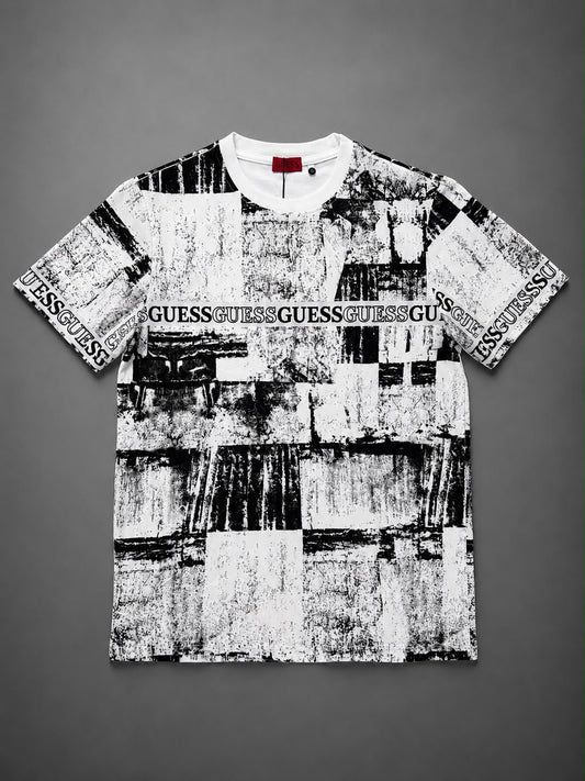 CAMISETA GUESS BLANCA LINEAL