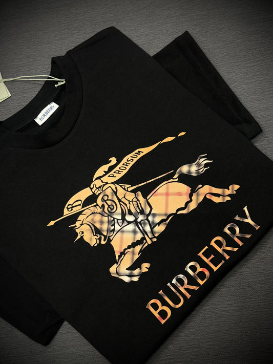 CAMISETA TURCA BURBERRY NEGRA