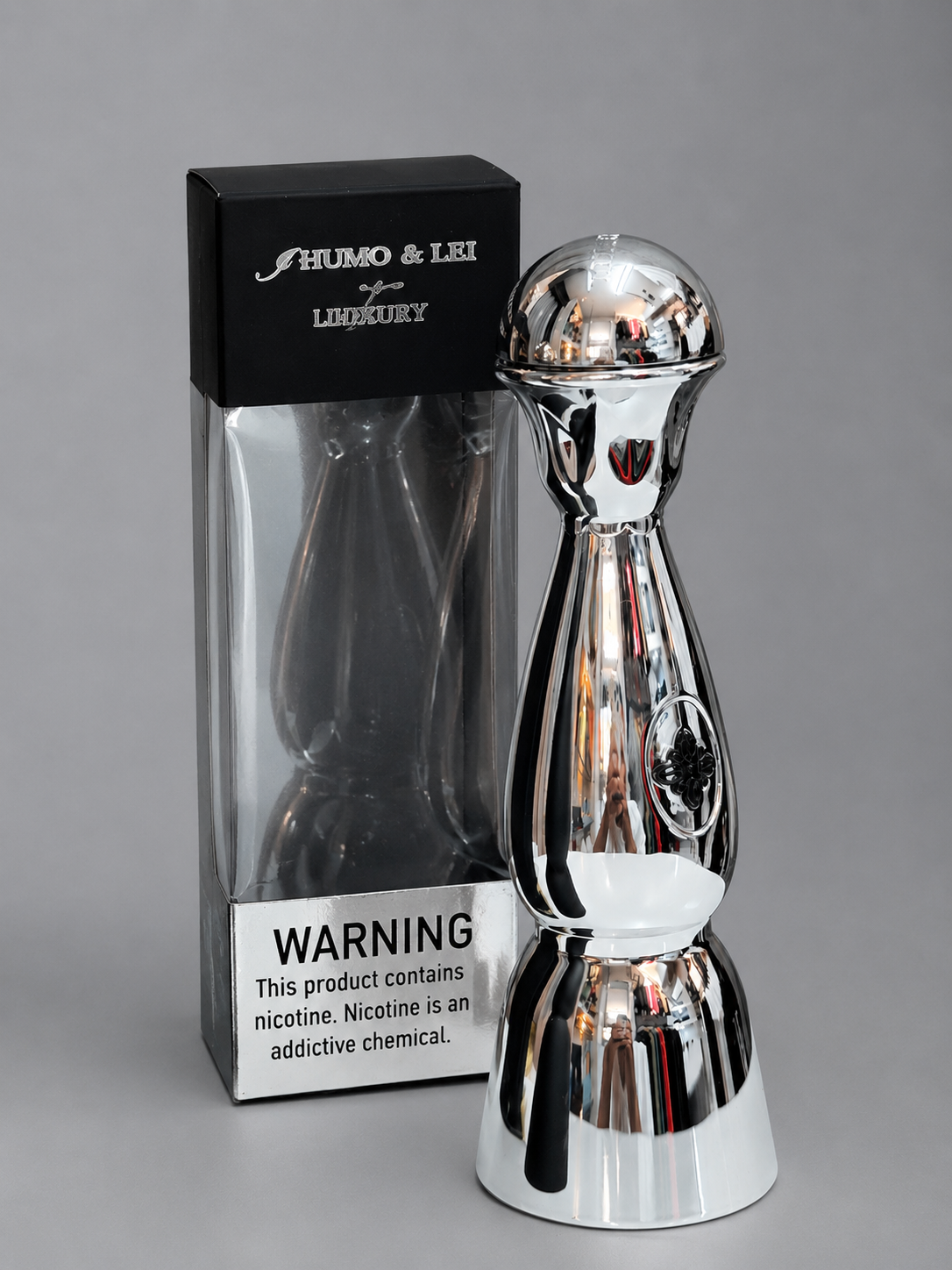 VAPORIZADOR CLASE AZUL GRIS PLATA