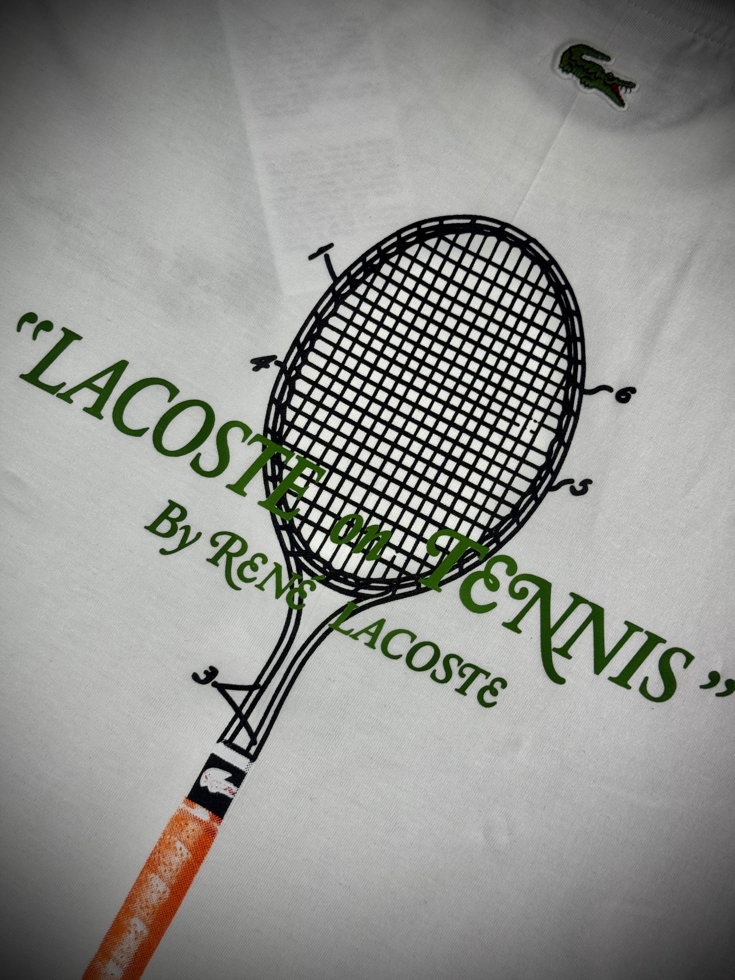 CAMISETA LACOSTE PERUANA RAQUETA