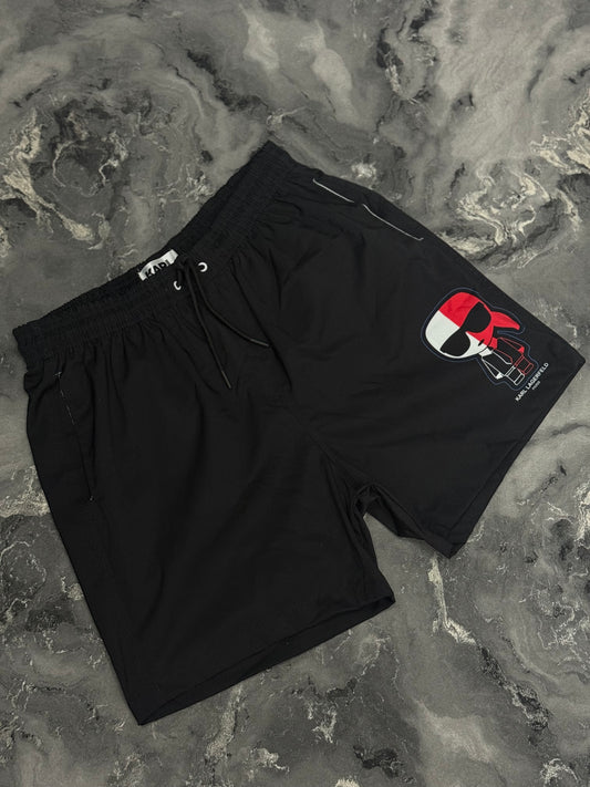 PANTALÓNETA PLAYERA KARL LOGO ROJO