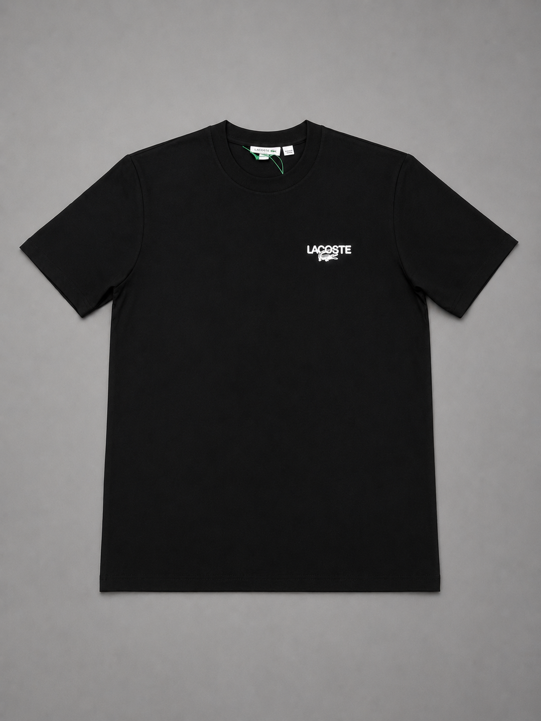 CAMISETA LACOSTE NEGRA