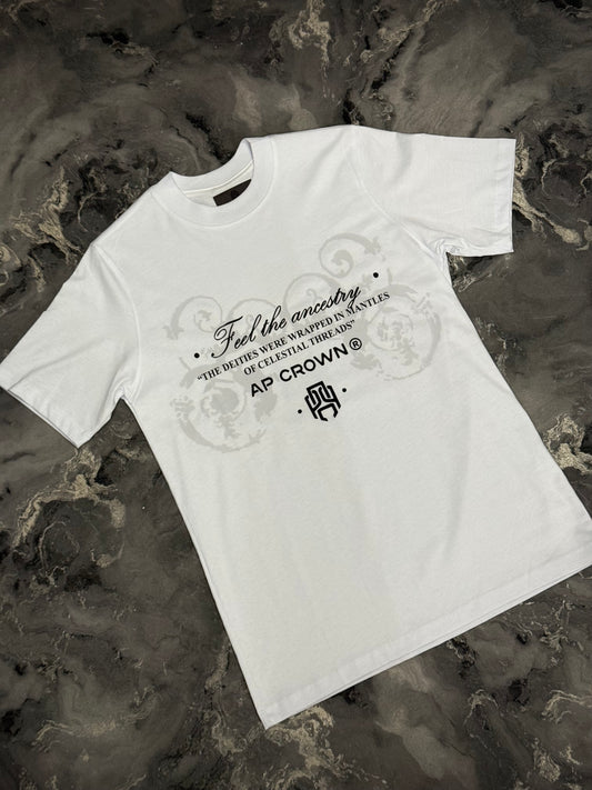 CAMISETA AP CROWN BLANCA