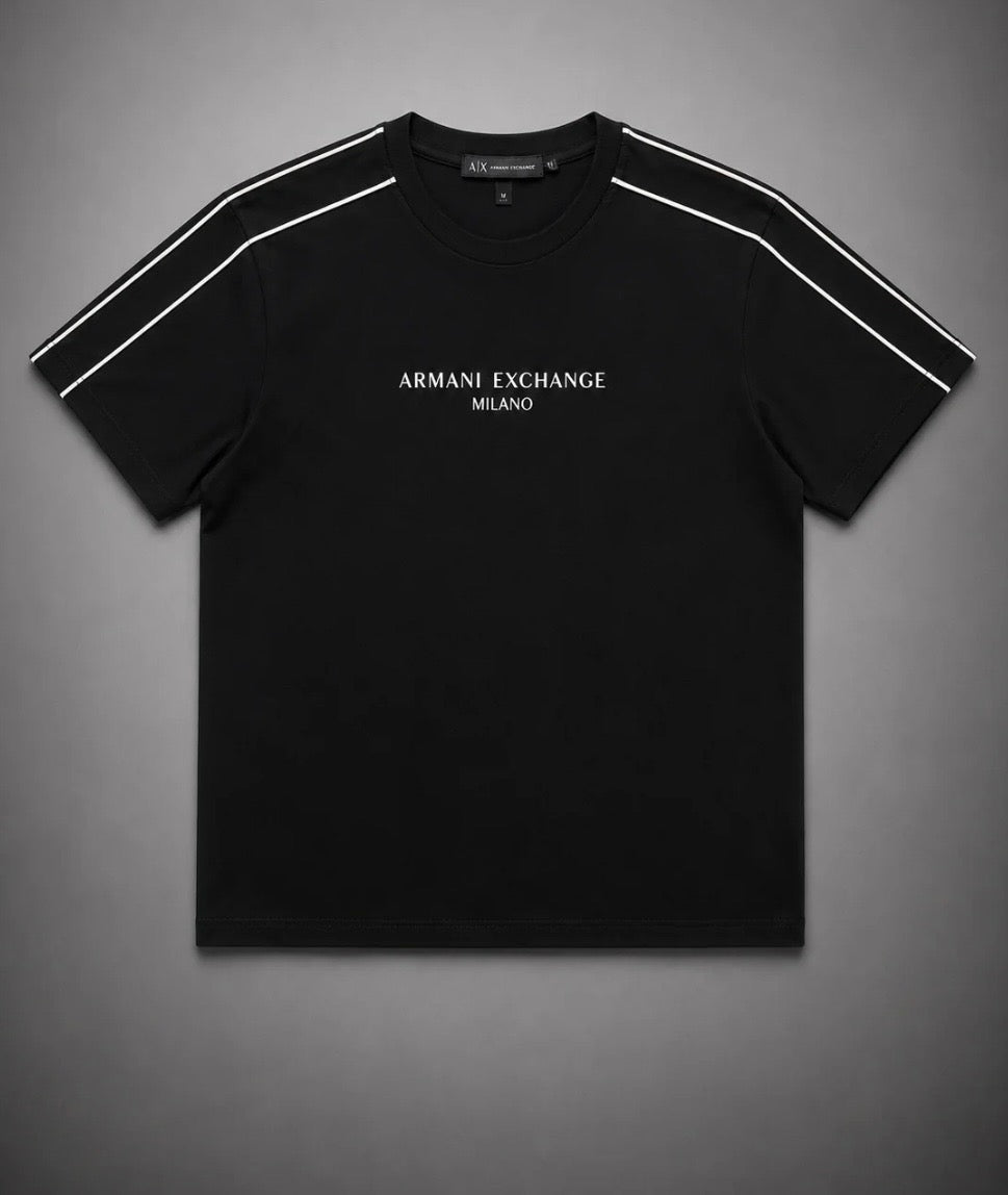 CAMISETA ARMANI EXCHANGE NEGRA