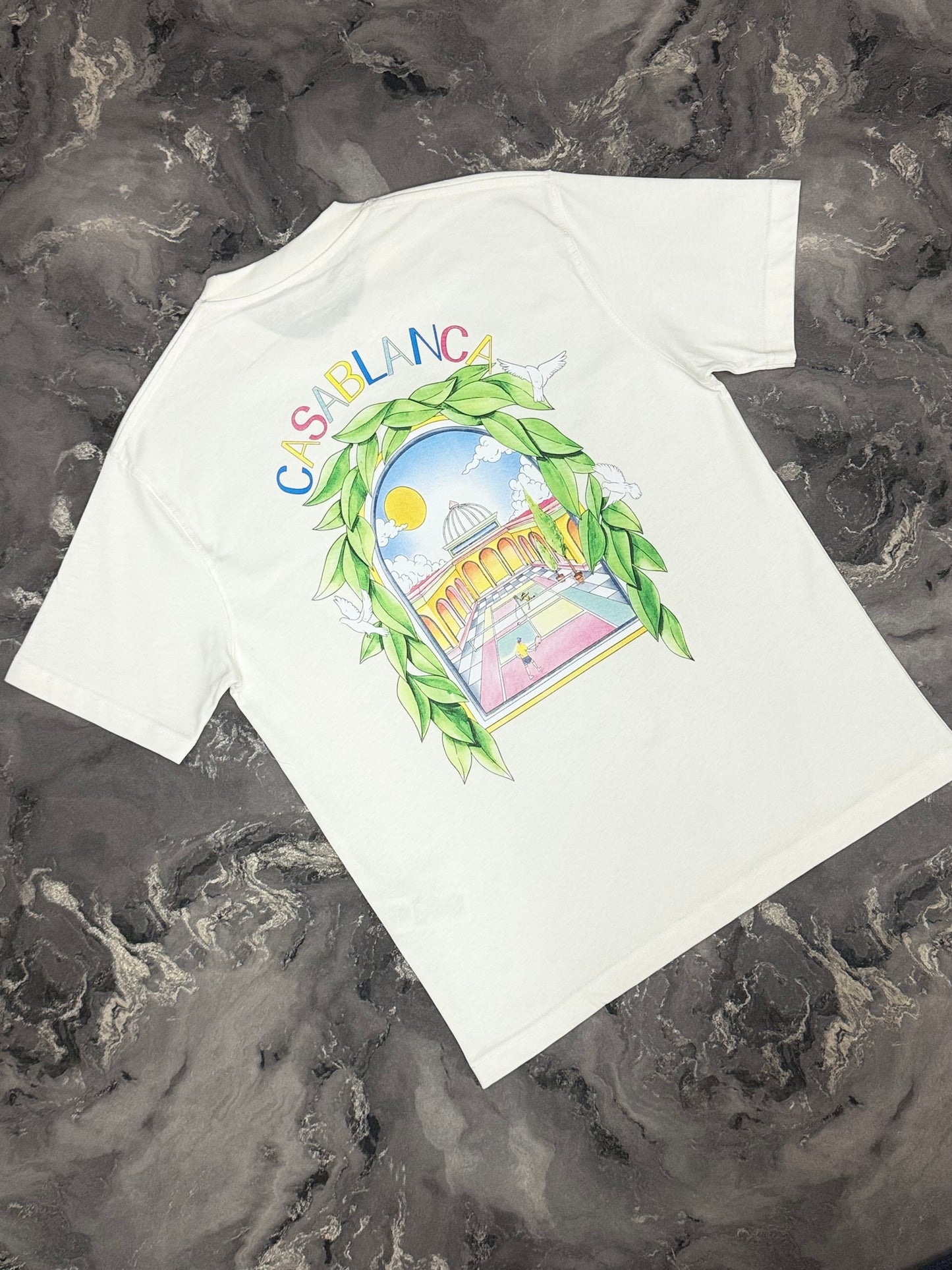 CAMISETA TURCA CASA BLANCA
