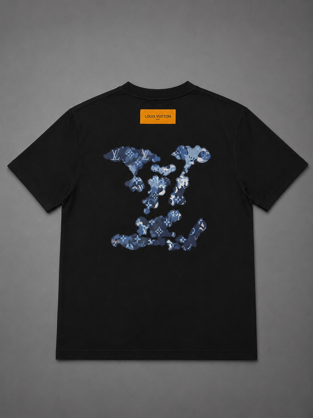 CAMISETA TURCA LOUIS VUITTON NEGRA AZUL