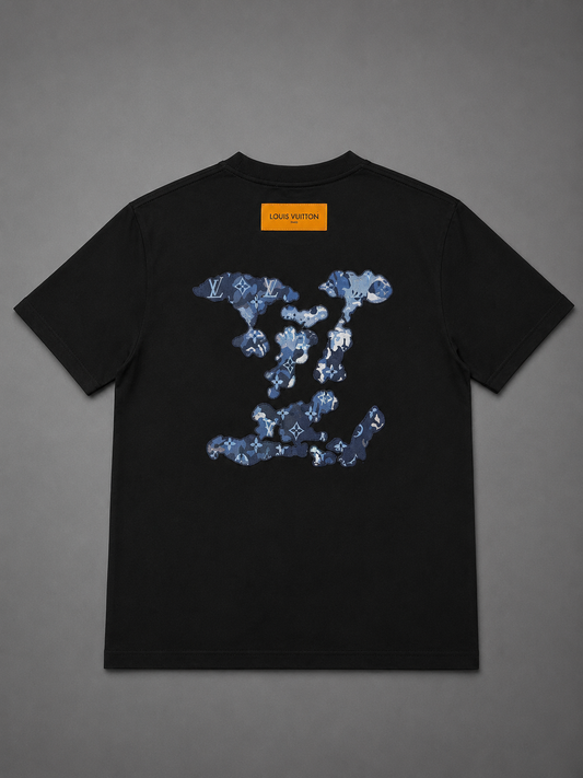 CAMISETA TURCA LOUIS VUITTON NEGRA AZUL