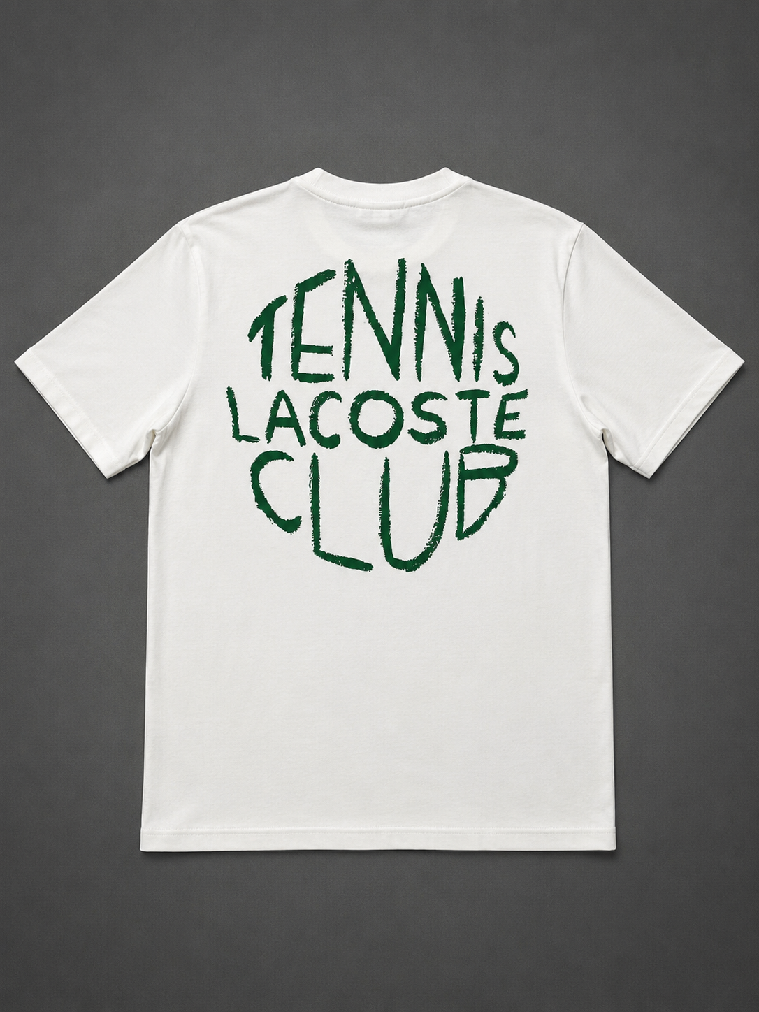 CAMISETA LACOSTE BLANCA