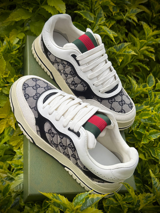 ZAPATOS TURCOS GUCCI MONOGRAMA BEIGE