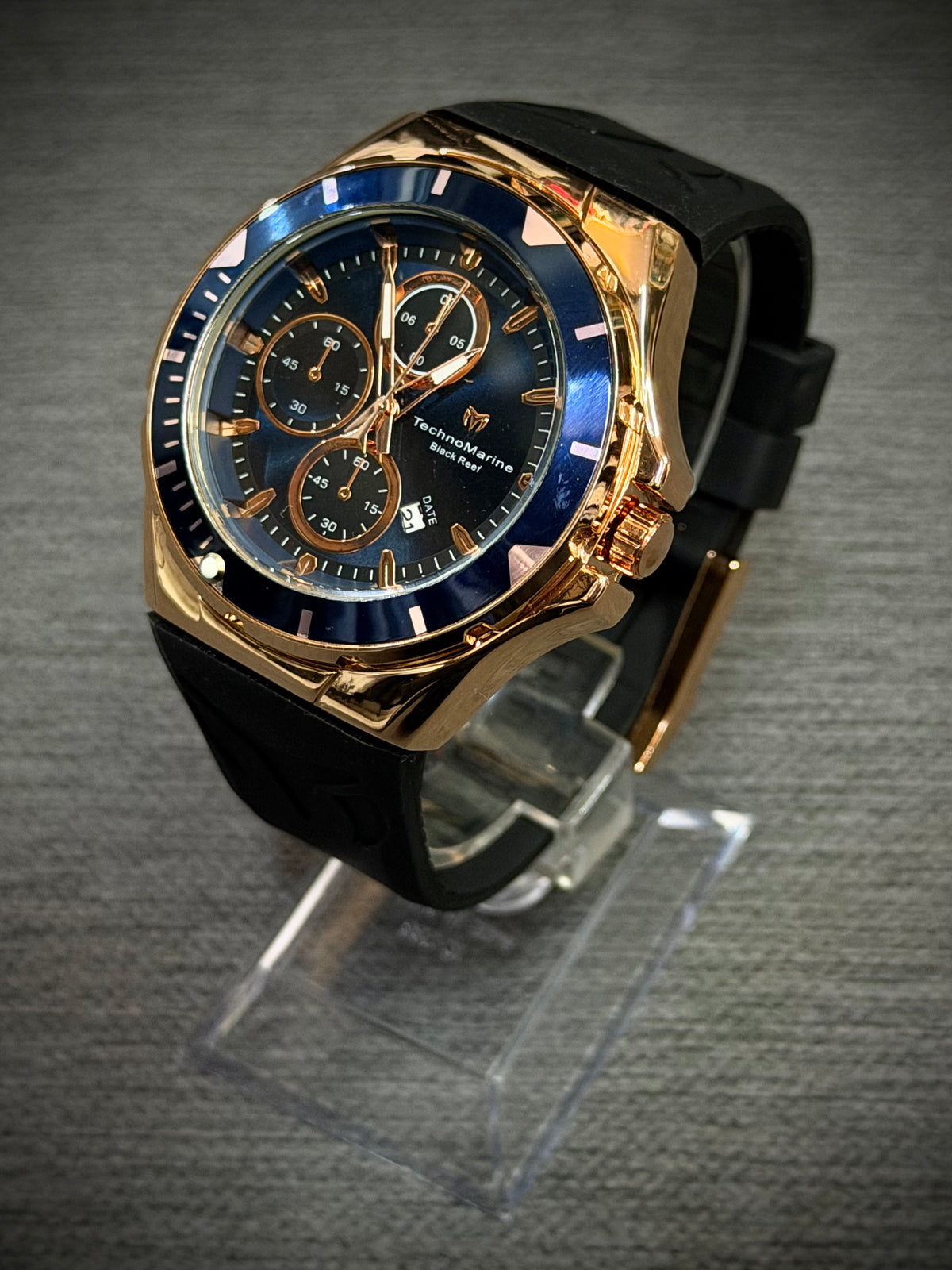 RELOJ TECHNOMARINE ROSA AZUL