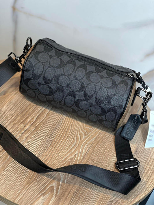CARRIEL COACH NEGRO DORADO