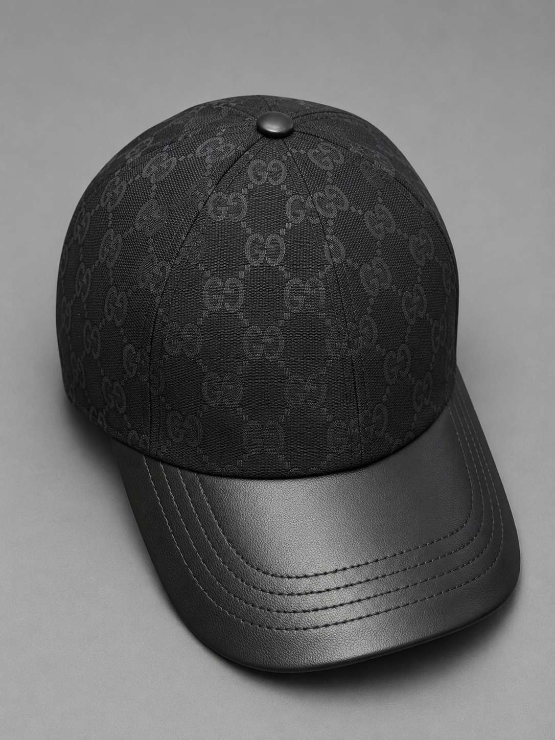 GORRA TURCA GUCCI NEGRA MONOGRAMA