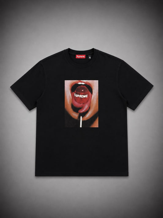 CAMISETA SUPREME NEGRA BON