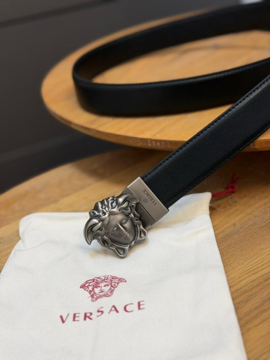 CORREA VERSACE LOGO GRIS