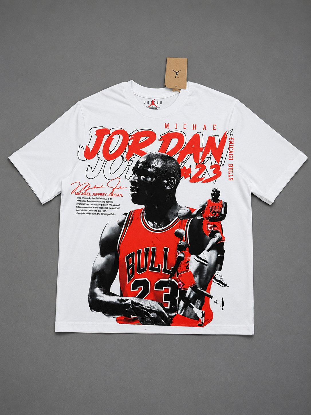 CAMISETA JORDAN BLANCA 005