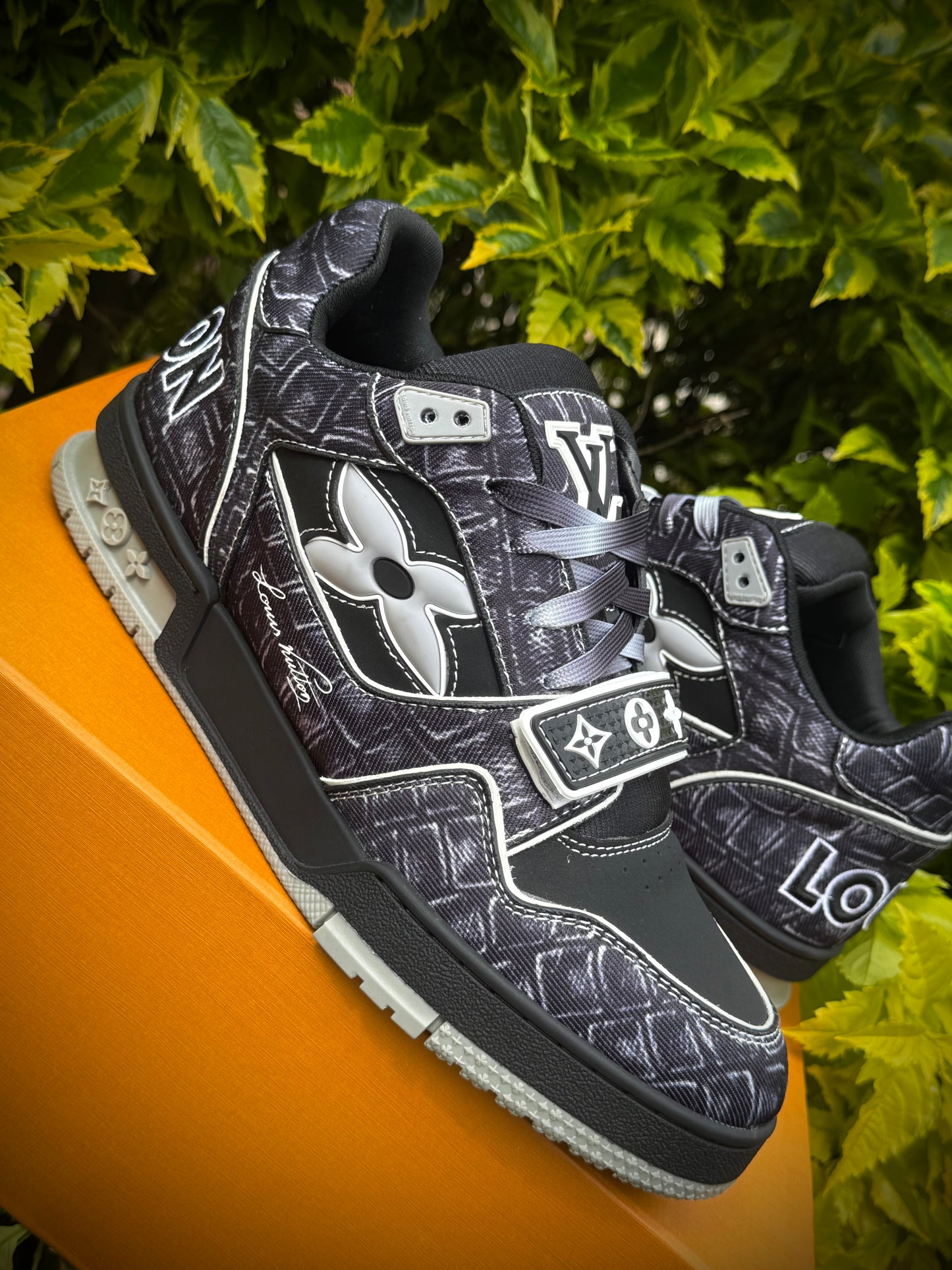 ZAPATOS TURCOS LOUIS VUITTON TRAINER AZUL MORADO