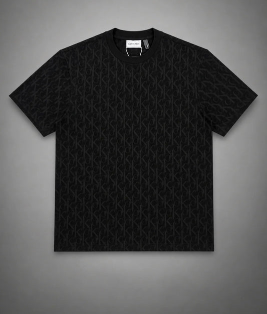 CAMISETA CALVIN KLEIN NEGRA MONOGRAMA
