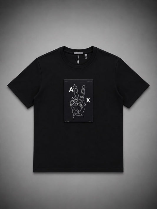 CAMISETA AX NEGRA