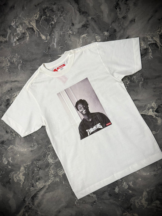 CAMISETA SUPREME BLANCA THRASHER
