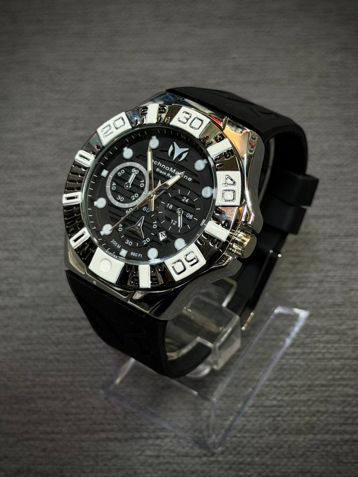 RELOJ TECHNOMARINE GRIS BLANCO