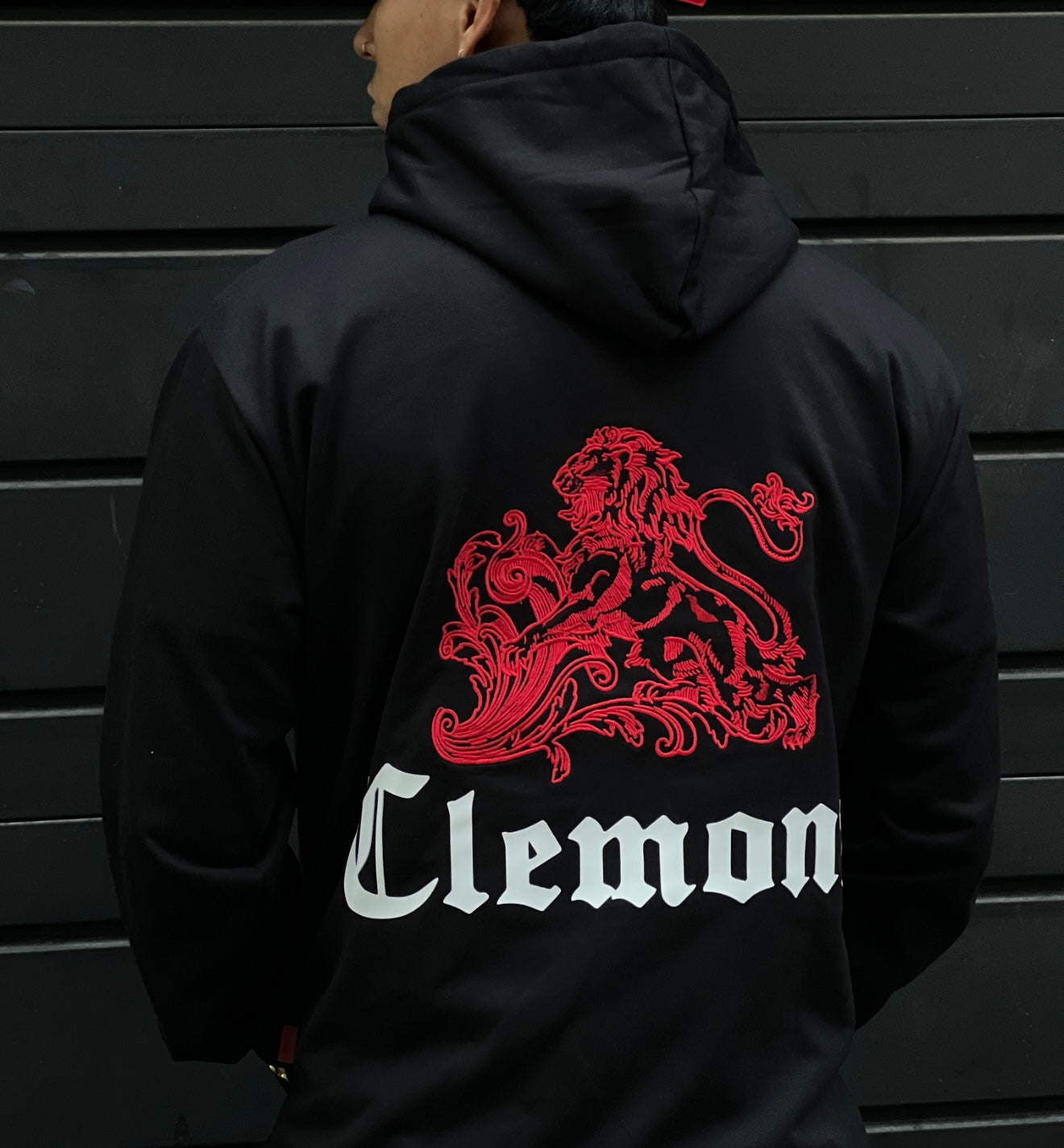 BUZO CLEMONT LEON ROJO