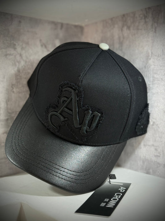 GORRA AP CROWN NEGRA BORDADA