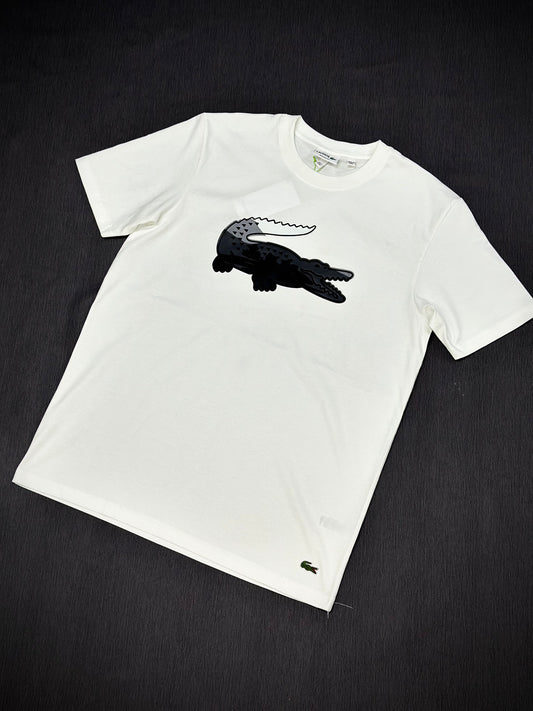 CAMISETA LACOSTE BLANCO
