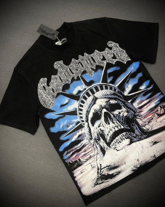 CAMISETA GODSPEED NEGRA LIBERTAD