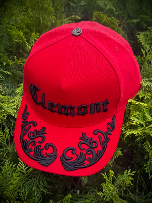 GORRA CLEMONT RED BLACK