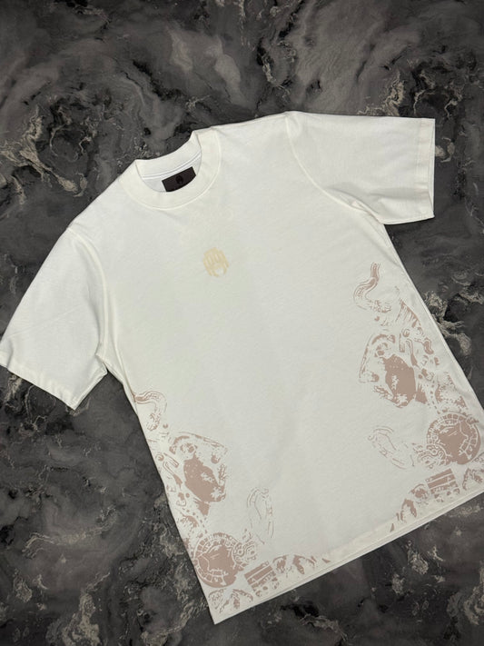 CAMISETA AP CROWN BLANCA BEIGE