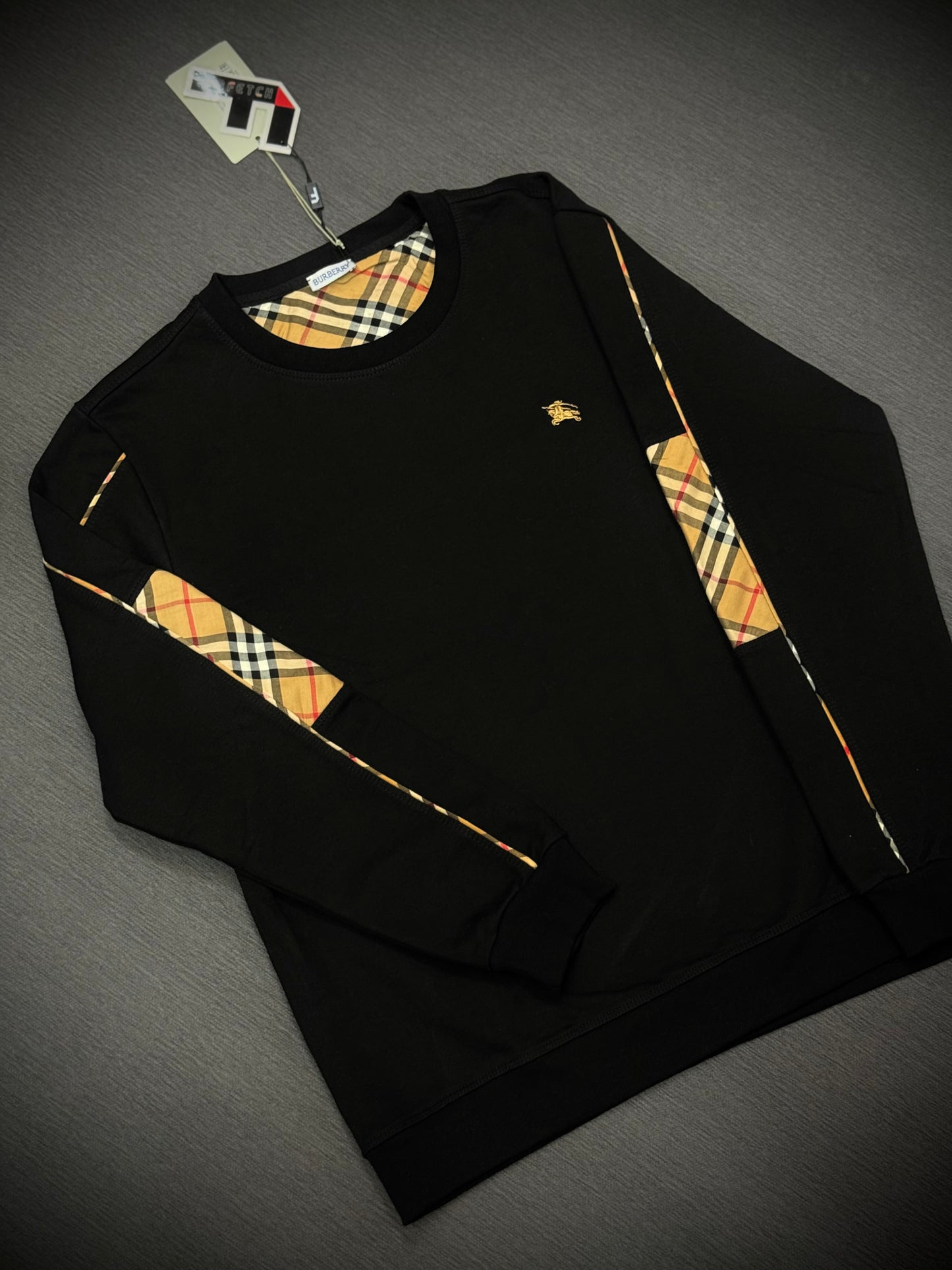 CAMIBUZO BURBERRY TURCO NEGRO