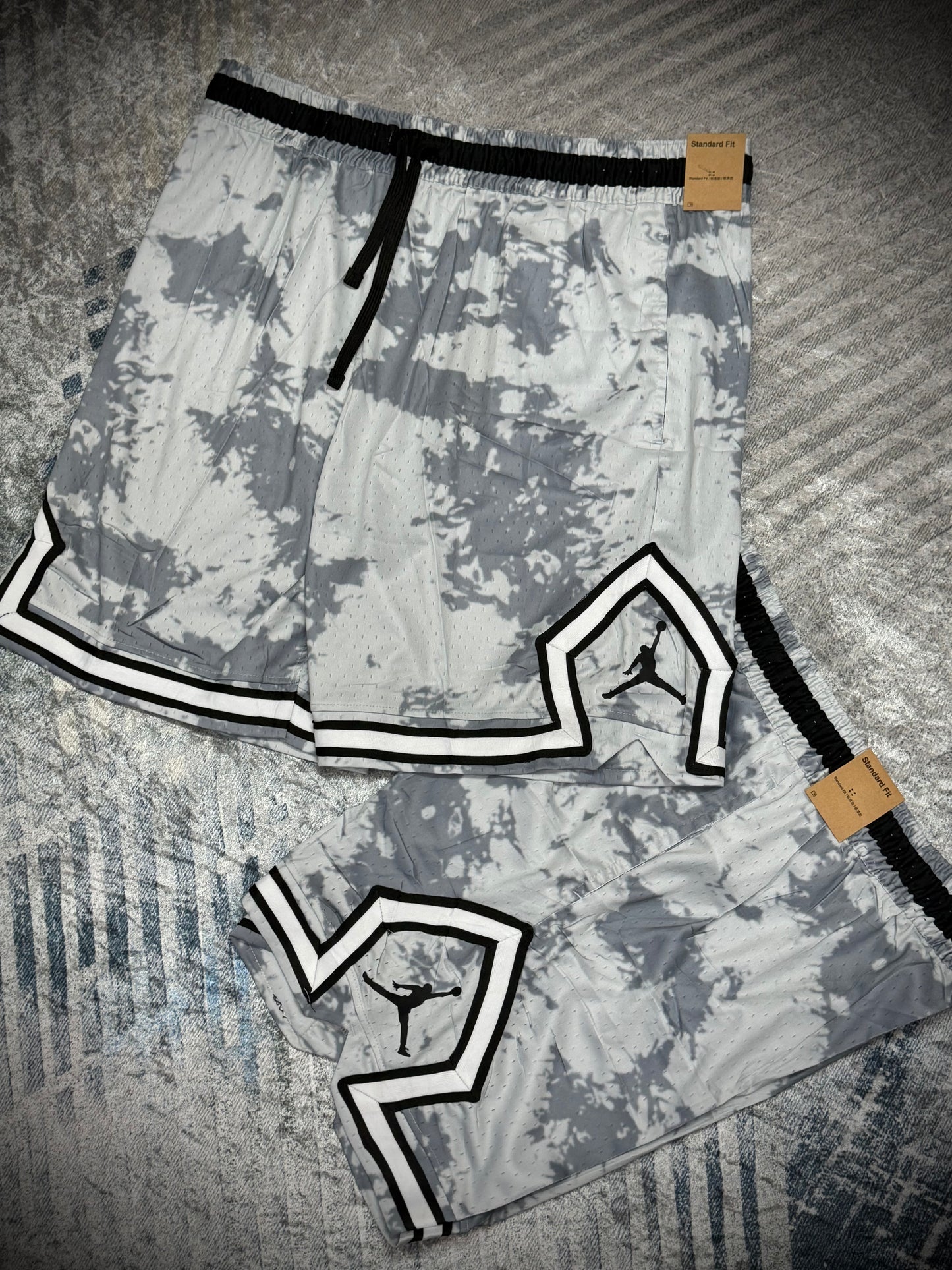 PANTALÓNETA PUNTA DIAMANTE AZUL GRIS